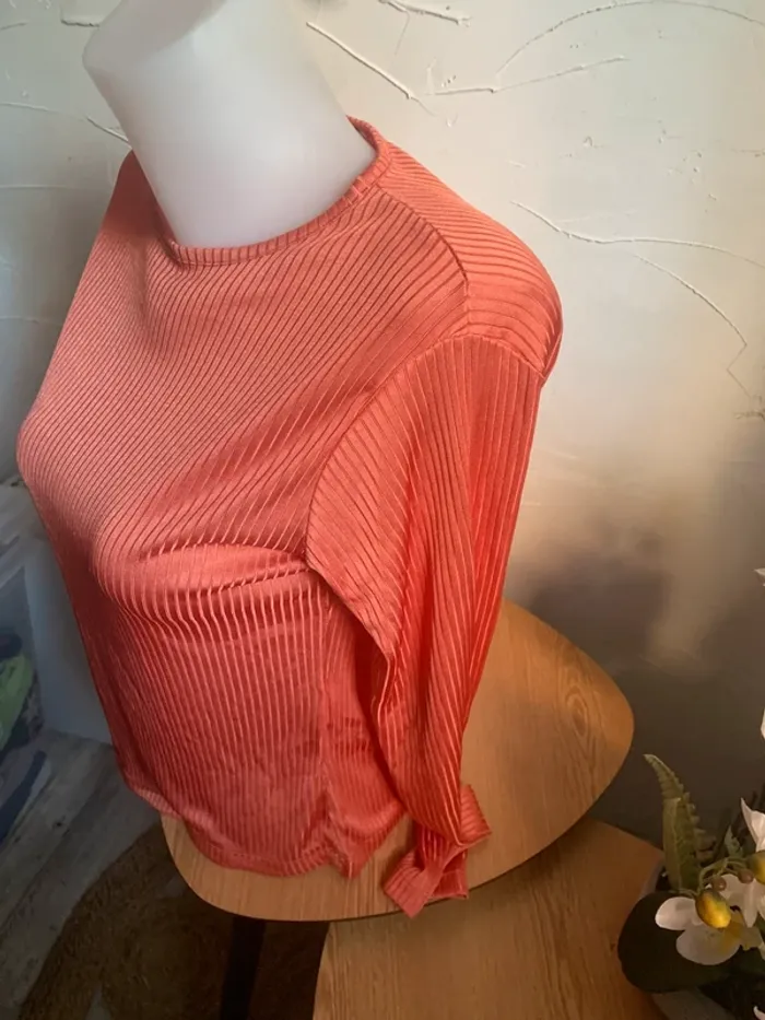 TEE shirt bergères de France taille 38manches longues - photo numéro 4