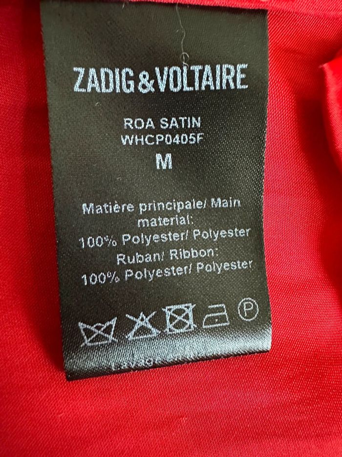 Robe Zadig et Voltaire T:M Roa satin - photo numéro 7