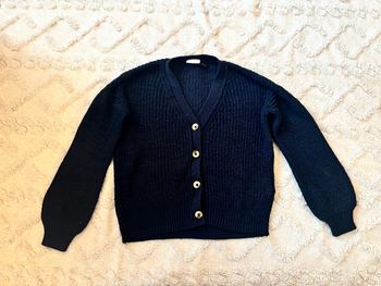 Gilet grosses mailles 