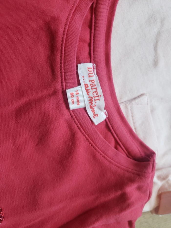 Lot de 3 Tee-shirts 18 mois - photo numéro 10