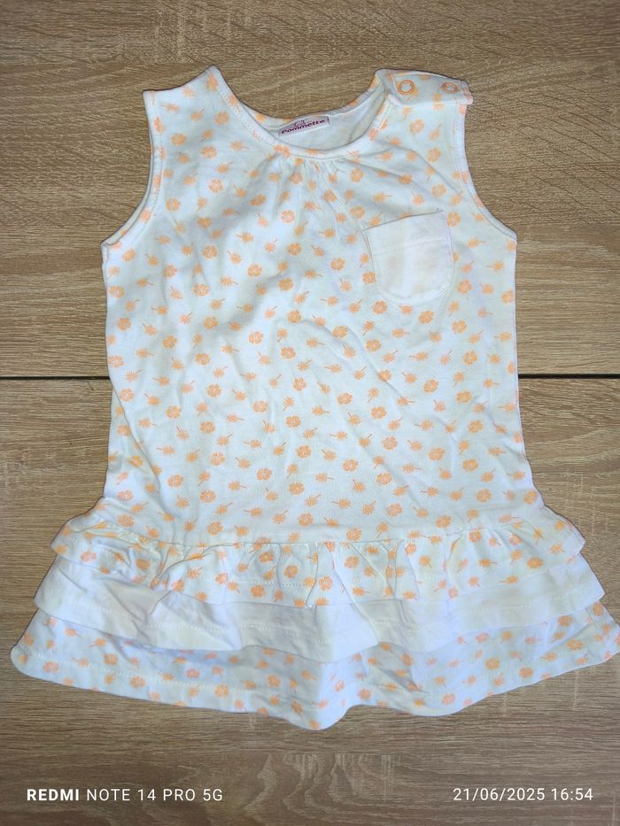 Lot de 3 robes d’été – Taille 6-9 mois – Bougli Bougla, Pommette & Kiabi - photo numéro 4