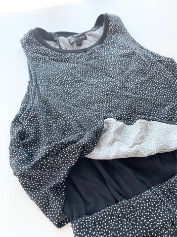 Combinaison Ikks blanc et noir