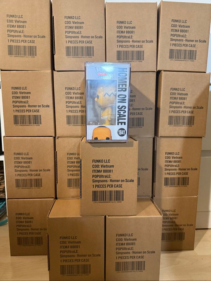 Funko POP! Homer on scale #1841 - photo numéro 3
