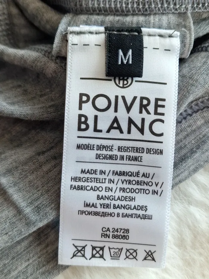 Sous pull Poivre Blanc mérino neuf - photo numéro 7