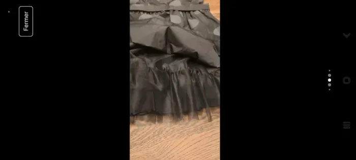 Robe Naf Naf noire avec jupon fr42 parfait état - photo numéro 14