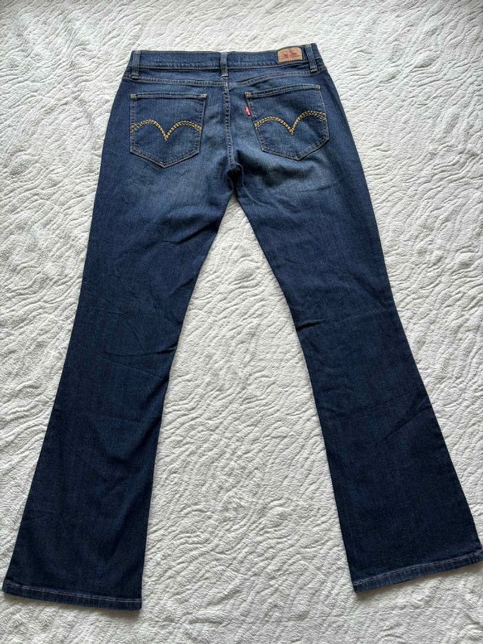 Jean Levi’s femme 524 Too Superlow Bootcut évasé taille 11 M L/40 W30– modèle Y2K rare, coupe flare - photo numéro 12