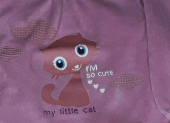 🏵 Pyjama Chaud Chat en 4 ans 🏵 - photo numéro 2