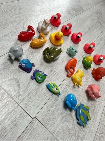 Lot d’animaux pour le bain