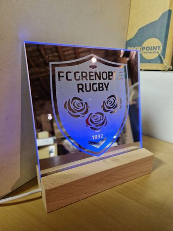 Lampe led grenoble rugby