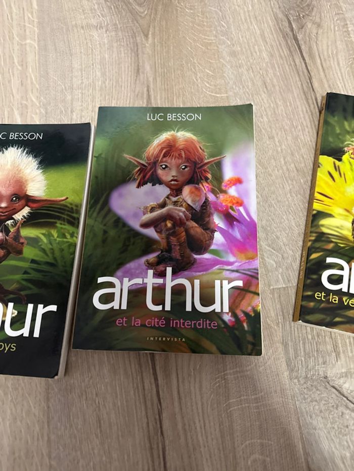 Lot des 3 tommes de Luc besson Arthur - photo numéro 3