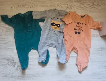 Lot de 3 pyjamas