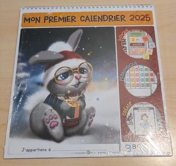 Mon 🌸 premier 🌈 calendrier 2025 dès 3 ans 🧸