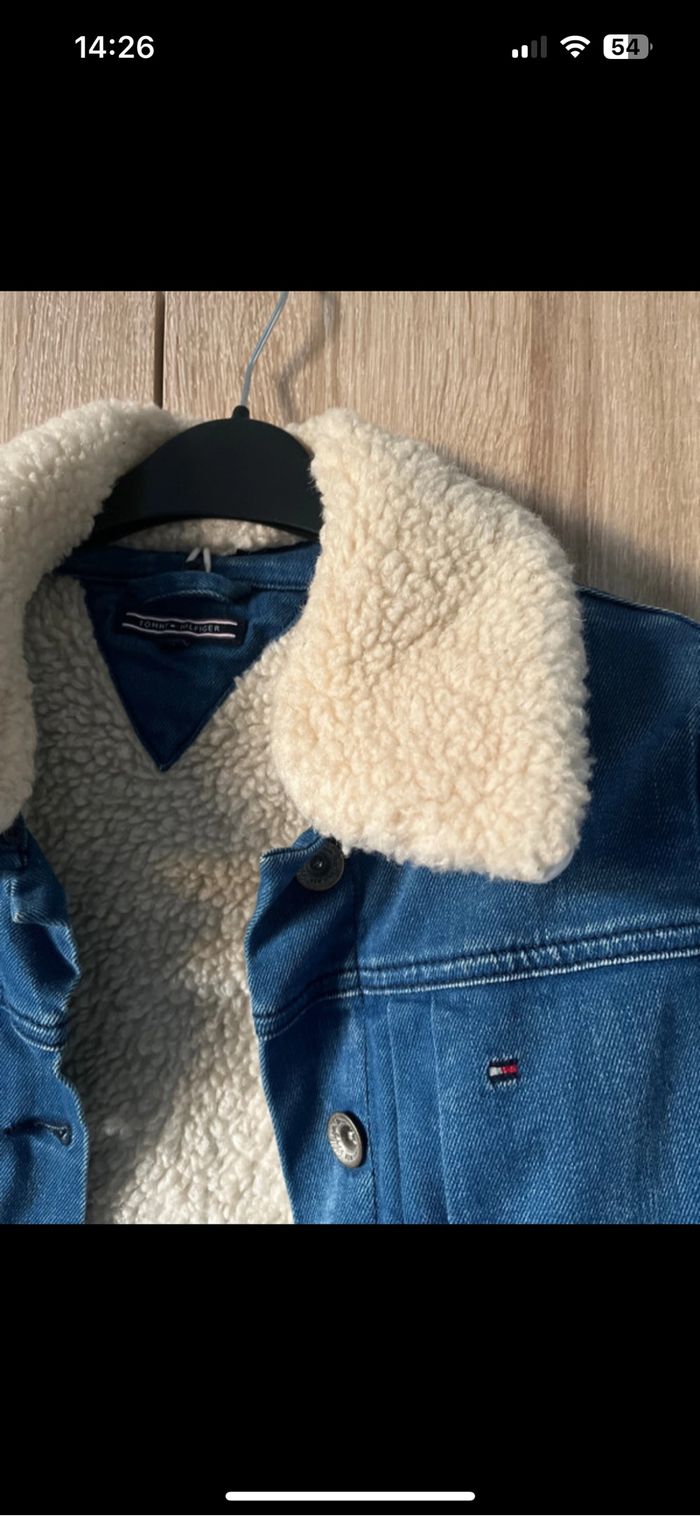 Veste en jeans à fourrure Tommy Hilfiger