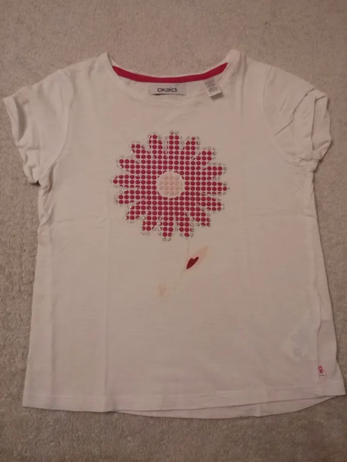 Tee-shirt Okaïdi 6 ans (réf perso F-R20)(familleac72)
