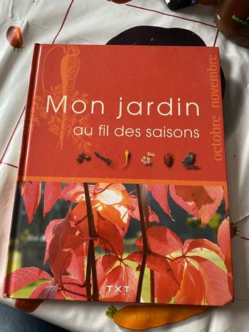 Livre mon jardin au fil des saisons.