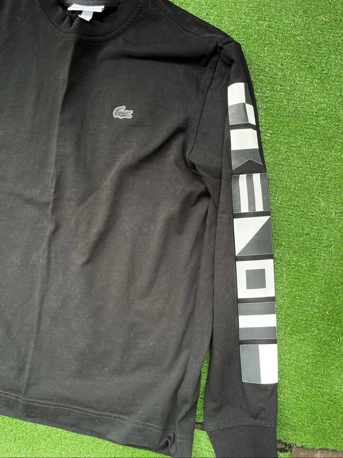 T-shirt Loose-Fit Noir Lacoste 🐊 - photo numéro 6