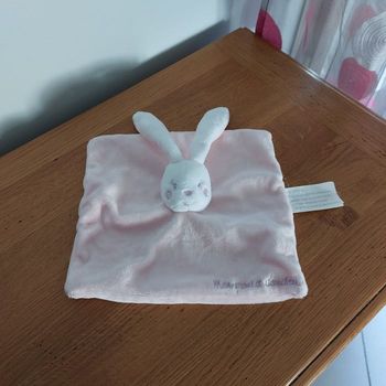 Doudou lapin - mon premier doudou