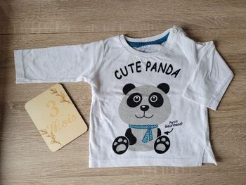 T-shirt U tout petits - 3 mois 60 cm