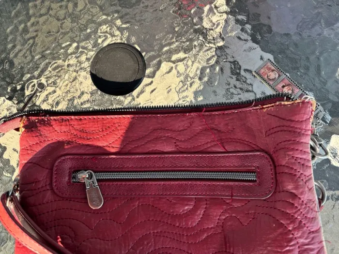 Sac fantaisie Anneke rouge - photo numéro 4