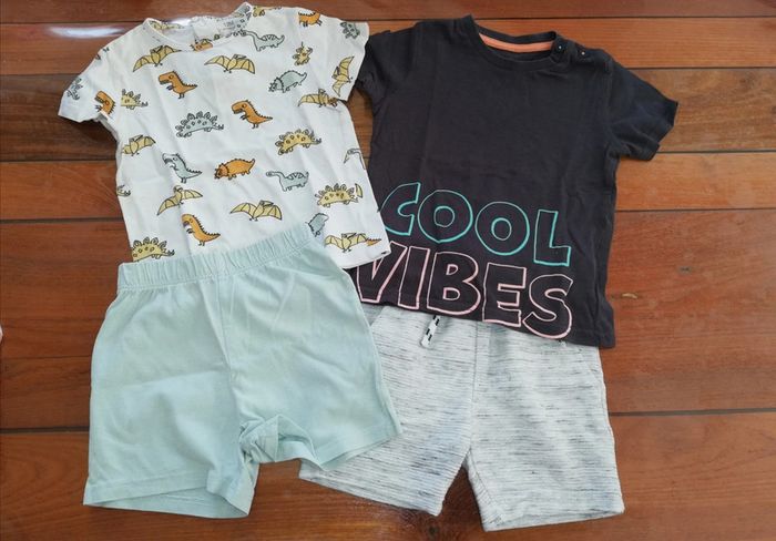 Lot de 2 ensembles été garçon