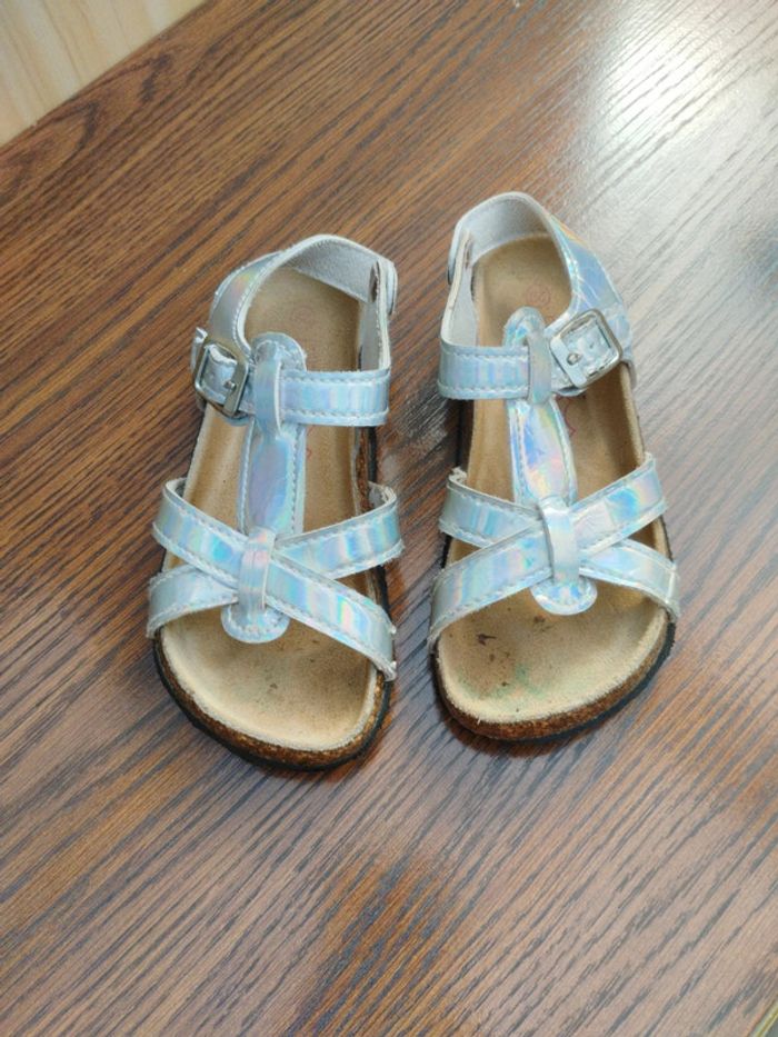 Sandales pointure 29 fille FPC argent