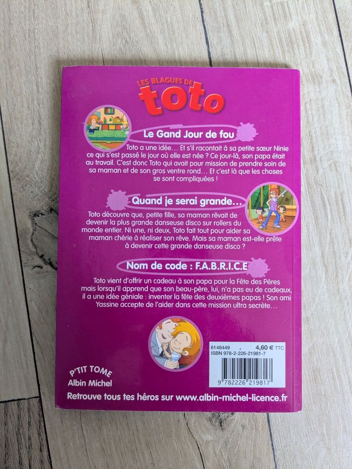 Livre les blagues de toto - photo numéro 2