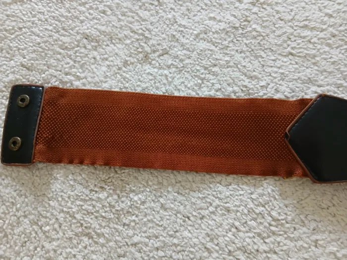 Ceinture marron élastique - photo numéro 3