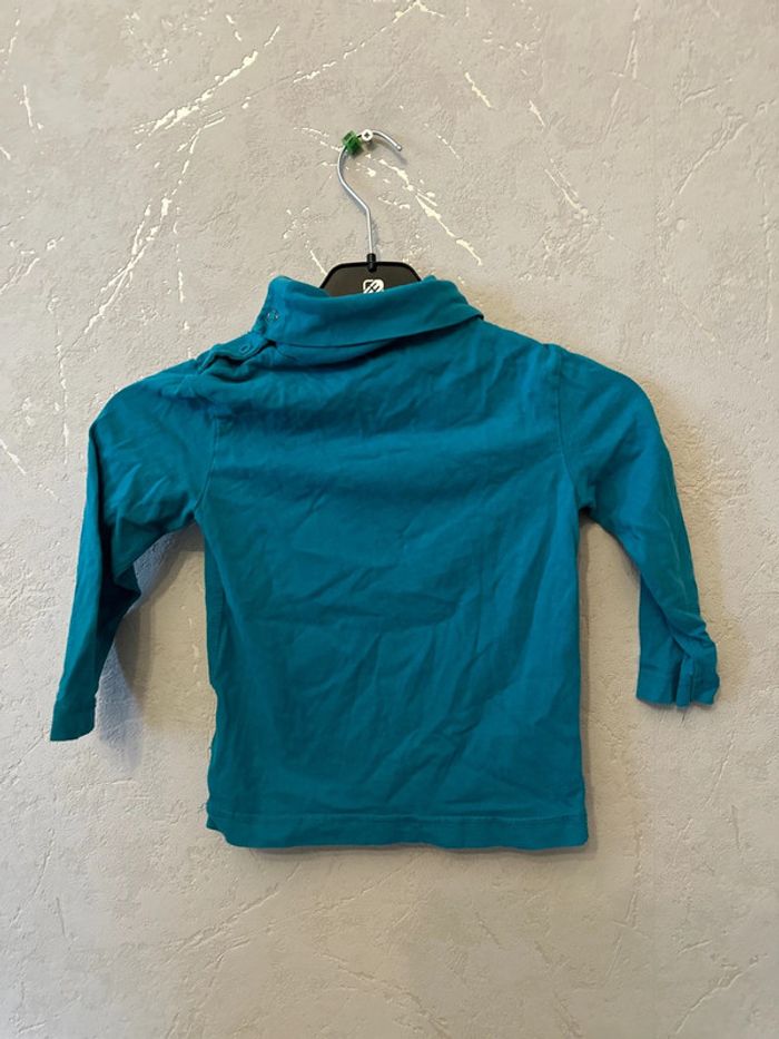 T-shirt col roulé taille 4 ans - photo numéro 2