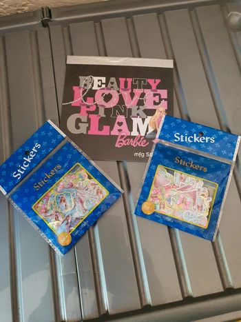 Lot stickers barbie
