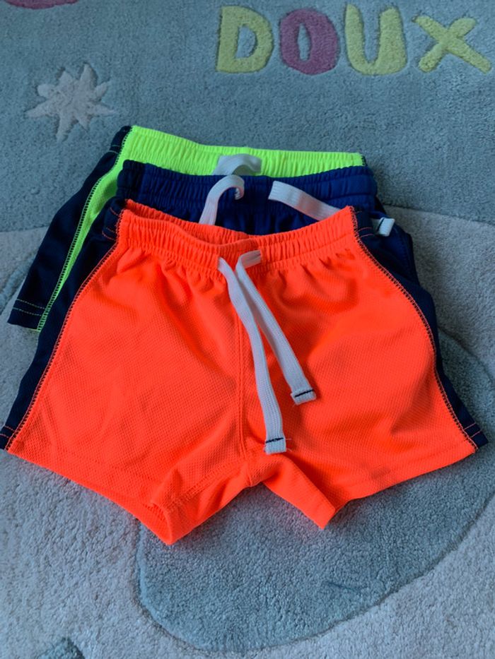 Lot 3 Shorts - 6mois