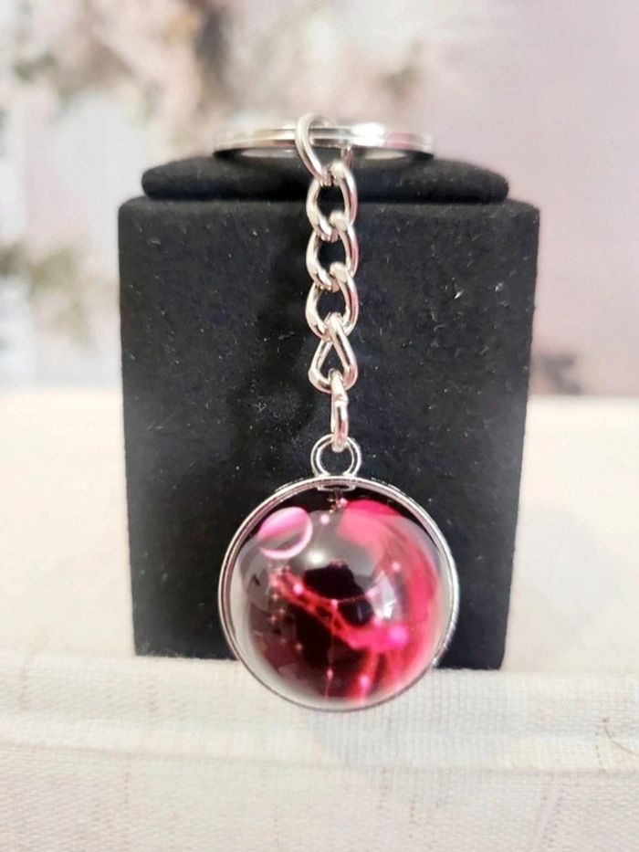 Porte-clés Constellation Vierge – Signe astrologique en 3D - photo numéro 2
