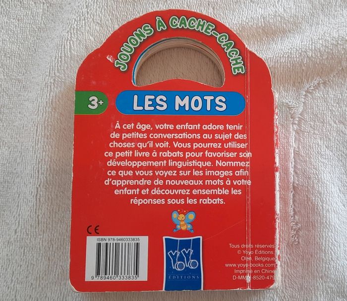 Livre Les Mots avec rabats - photo numéro 6