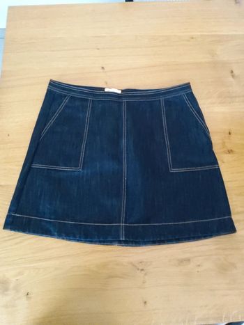 Jupe bleue denim
