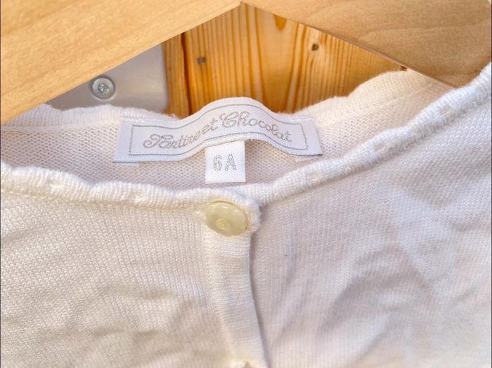 Gilet neuf tartine et chocolat 6 ans Strass - photo numéro 5