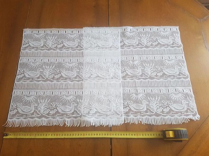 Lot 2 rideaux 46 X H 45 cm