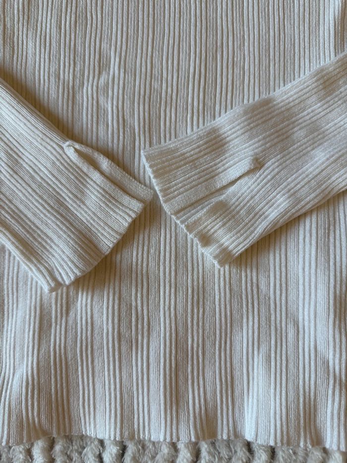 Pull chaussette blanc / Taille M - photo numéro 3
