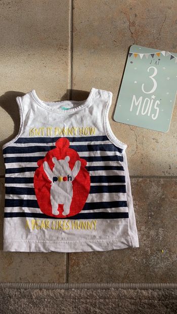 T shirt 3 mois