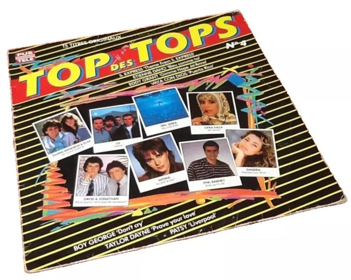 Vinyle 33 tours Top des Tops N°4 (1988)
