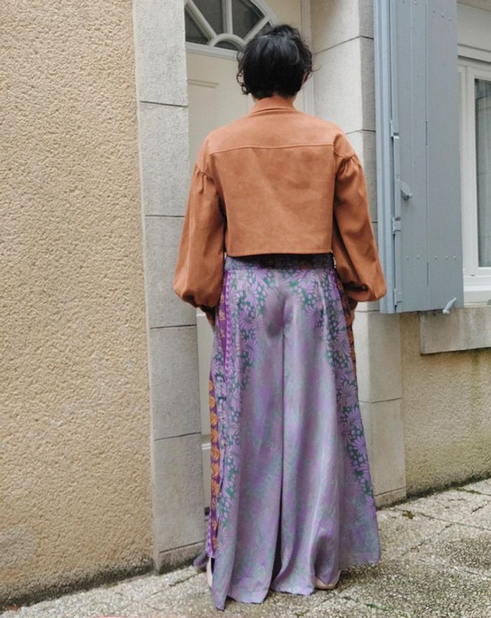 Magnifique pantalon soie - photo numéro 4