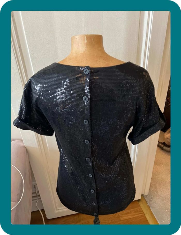 Top à sequins paillettes oversize XS - BCBGeneration - photo numéro 7