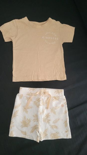 Ensemble été 6 mois garçon