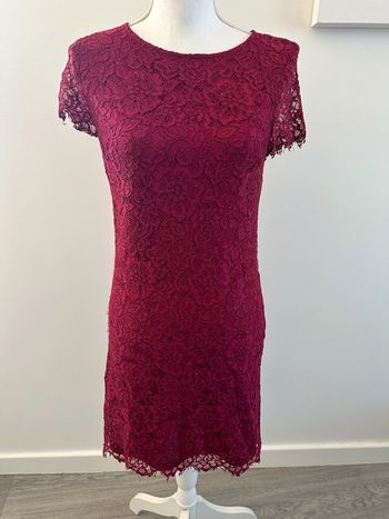 Robe en dentelle rose Fucshia Kiabi T36