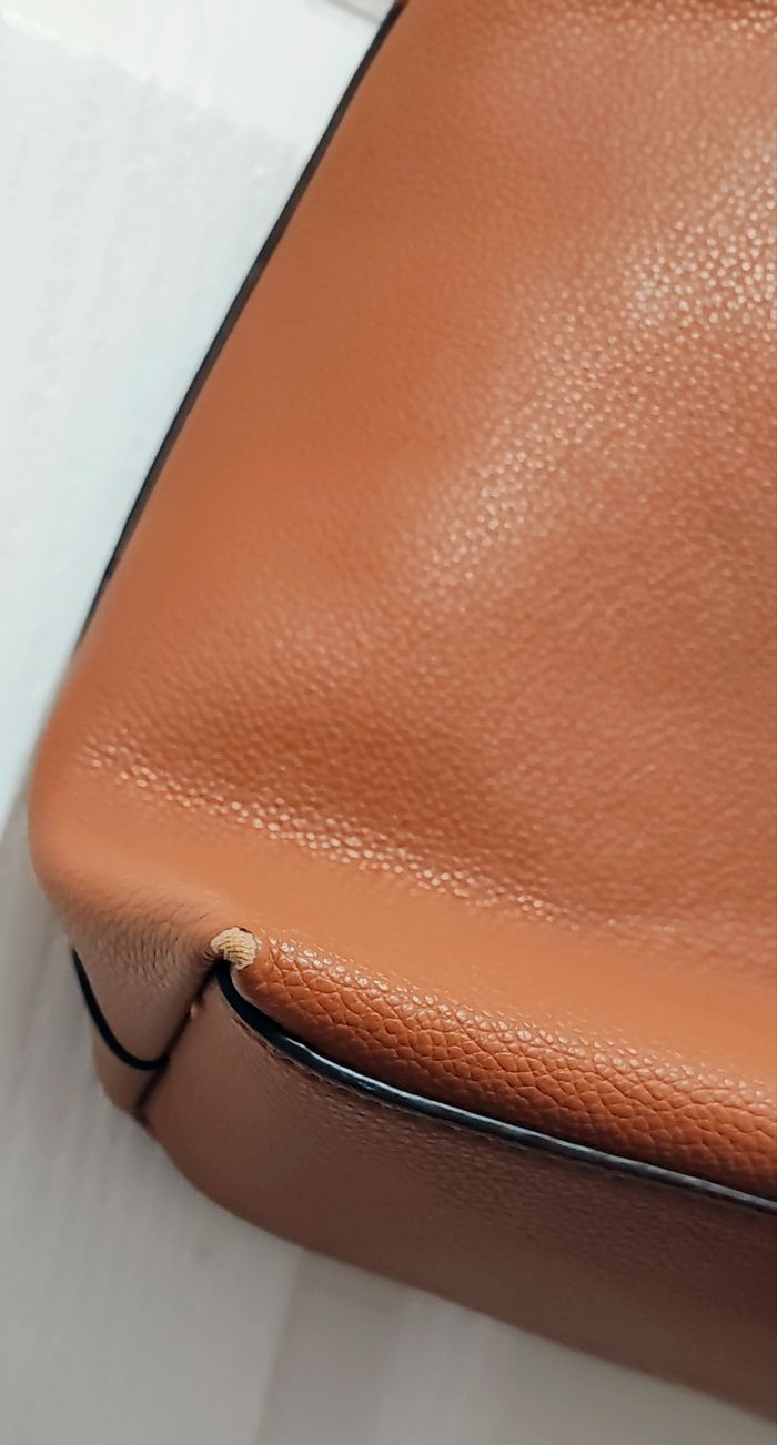 💋 Sac à main épaule - Synthétique - Camel 💋 - photo numéro 9