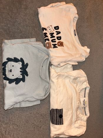 Lot tee-shirt bébé