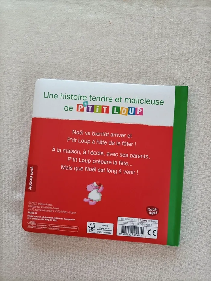 Livre P'tit Loup prépare Noël - photo numéro 2