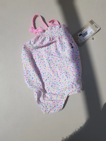 Maillot de Bain Grain de Blé 3 mois Neuf