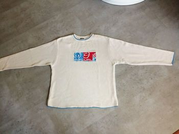 Pull coton beige 14 ans Rip Curl