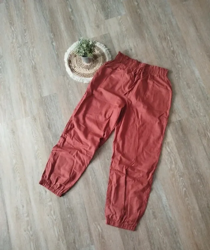 Pantalon style lin