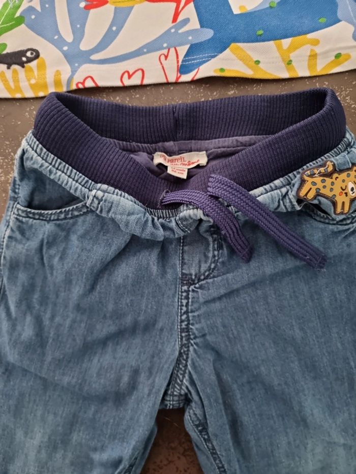 Ensemble polo + jean léger Du pareil au même en 24mois - photo numéro 2