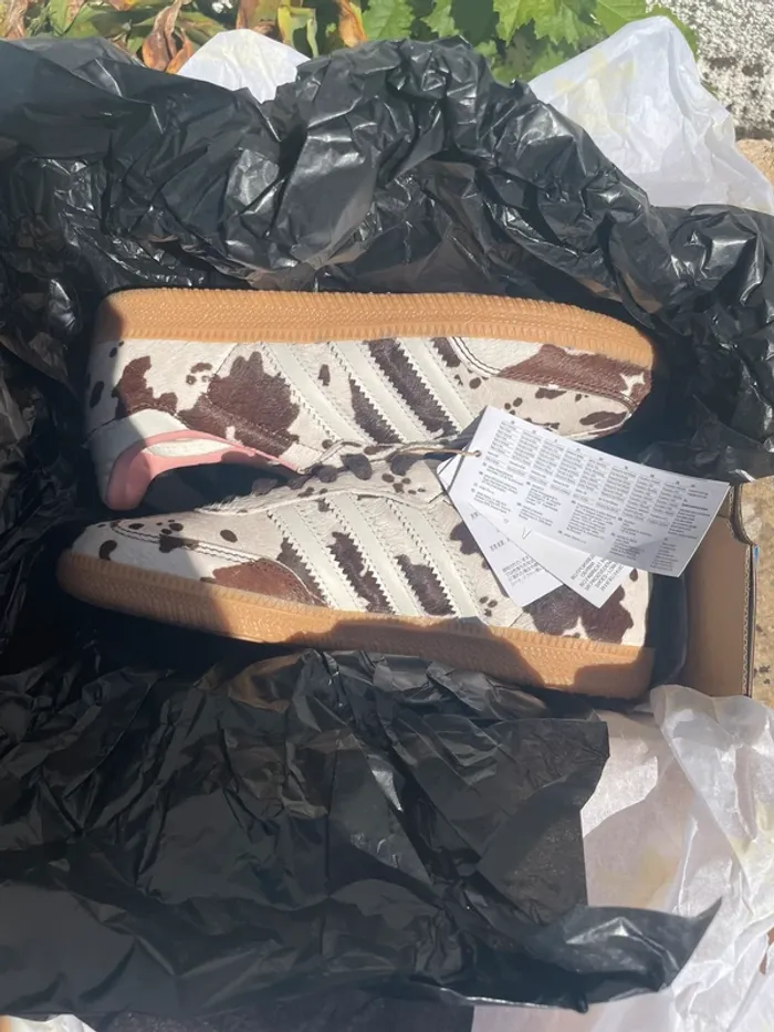 Adidas Samba OG motif Cow Print - photo numéro 10